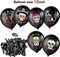 48 Pieces Day of the Dead Sugar Skull Party Balloons(Black)7.5 x 5.9 x 1.6 inches